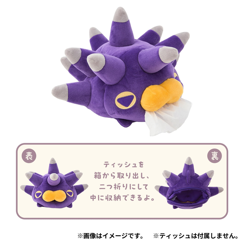 Pokemon Pincurchin Mogu Mogu Watching Plush Tissue Case