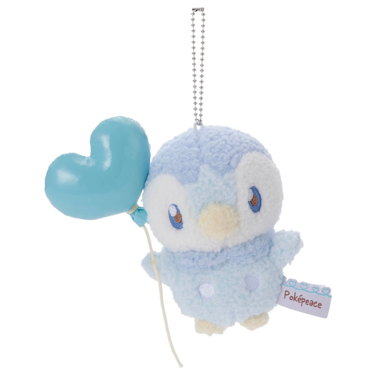 Pokemon Piplup (Mellow Heart) Pokepeace Takara Tomy Plush Mascot