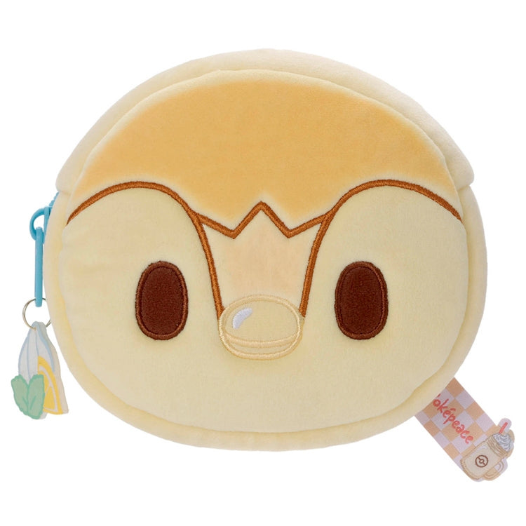 Pokemon Piplup Pokepeace Pancake Style Plush Pouch