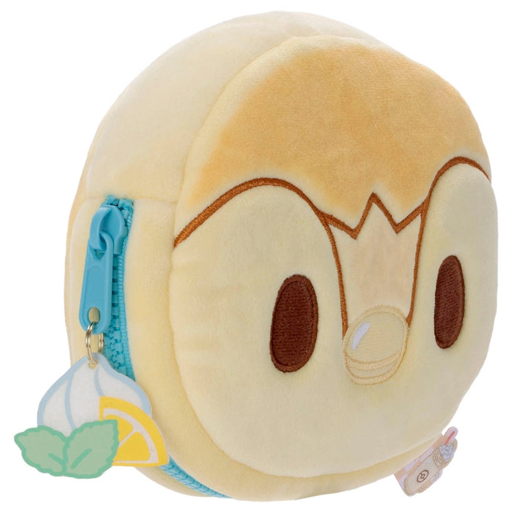 Pokemon Piplup Pokepeace Pancake Style Plush Pouch