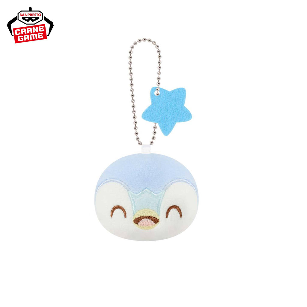 Piplup Pokepeace Starry Night Plush Keychain