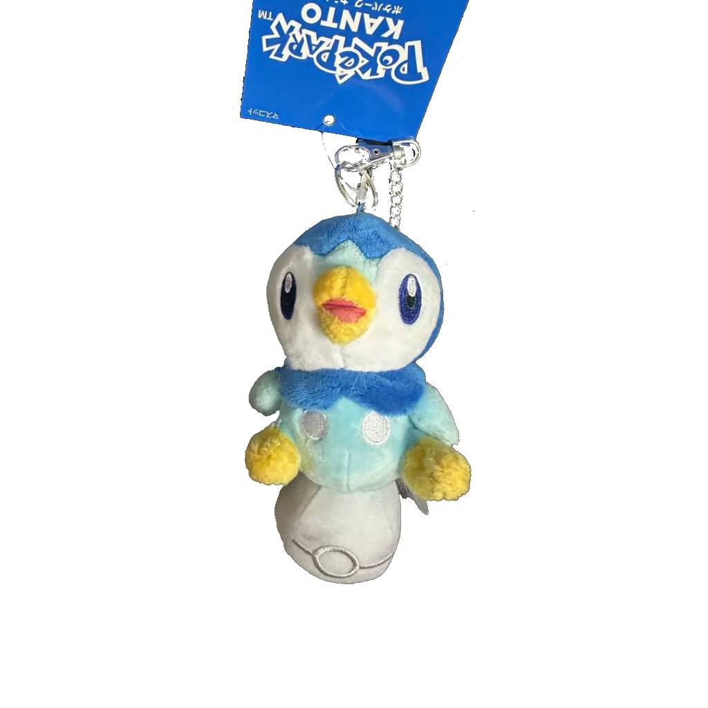 Pokemon Piplup Plush Mascot Keychain Pokepark Kanto