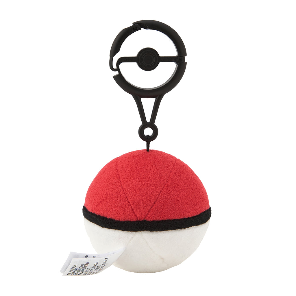 Pokemon Pokeball Plush Mascot Keychain