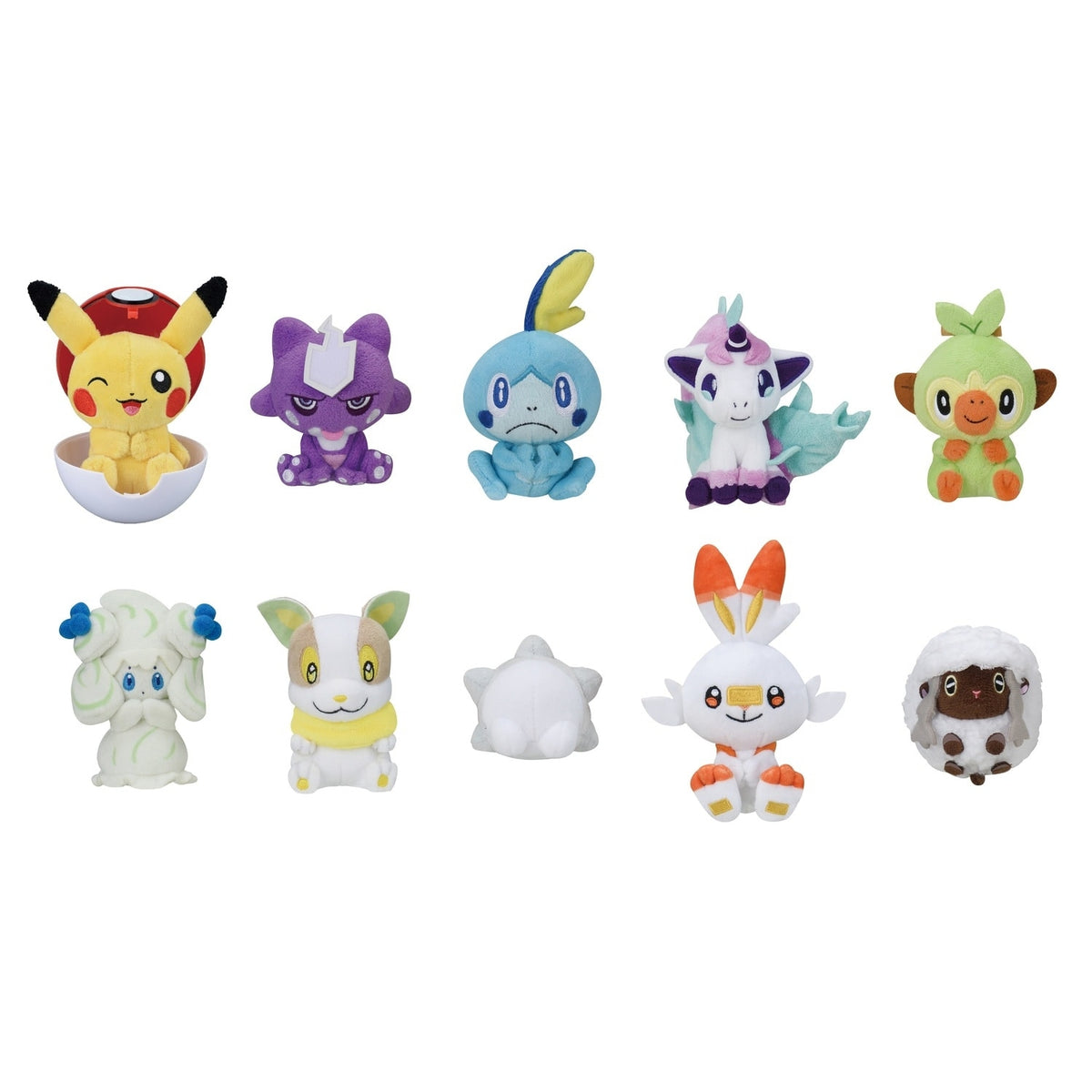 Pokemon Petit Plush Toy in Pokeball Vol 4