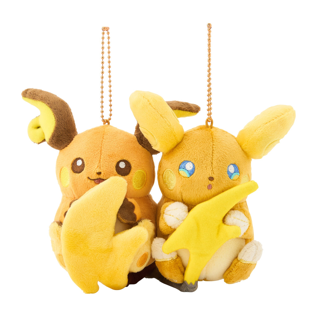 Pokemon Japan Raichu Magnetic Pairs Mascot Plush
