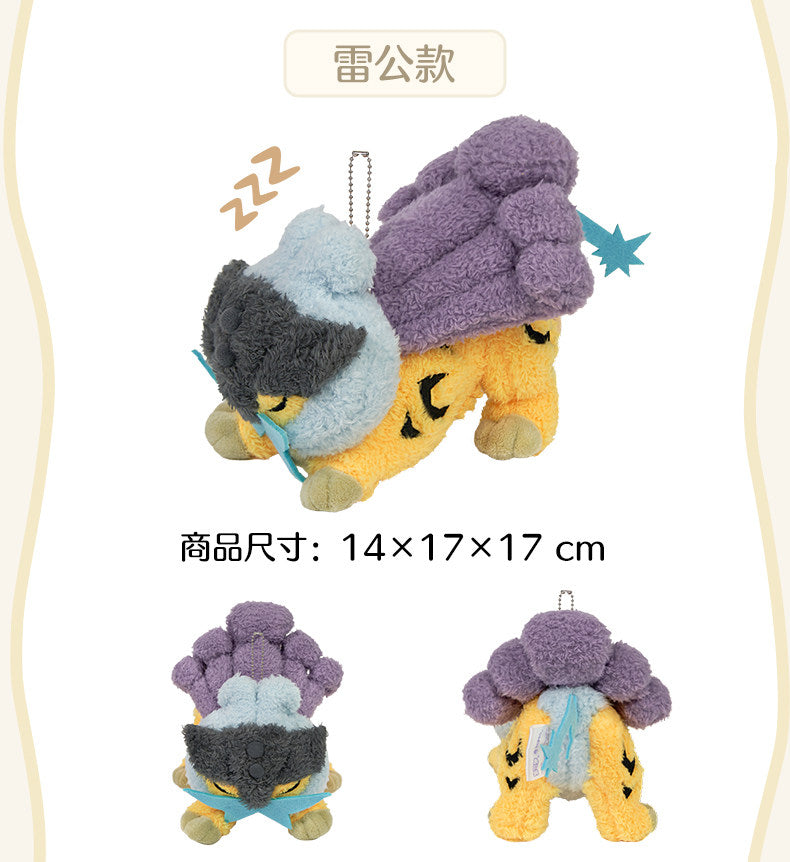 Pokemon China Raikou Stretch Series Mascot Plush