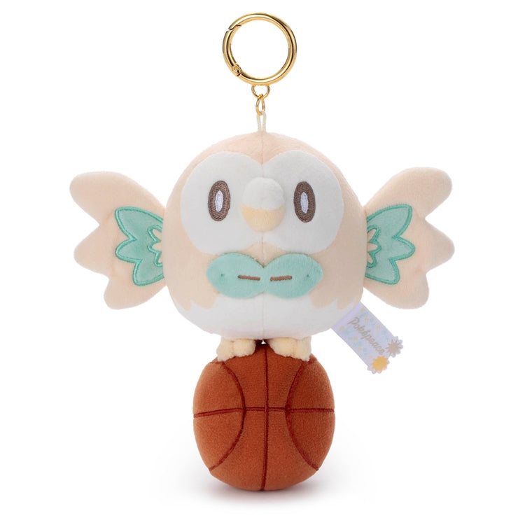 Pokemon Rowlet Cheering Charm Pokepeace Takara Tomy Mascot Plush