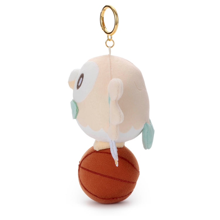Pokemon Rowlet Cheering Charm Pokepeace Takara Tomy Mascot Plush