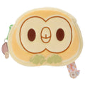 Pokemon Rowlet Pokepeace Pancake Style Plush Pouch