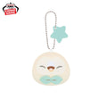 Rowlet Pokepeace Starry Night Plush Keychain