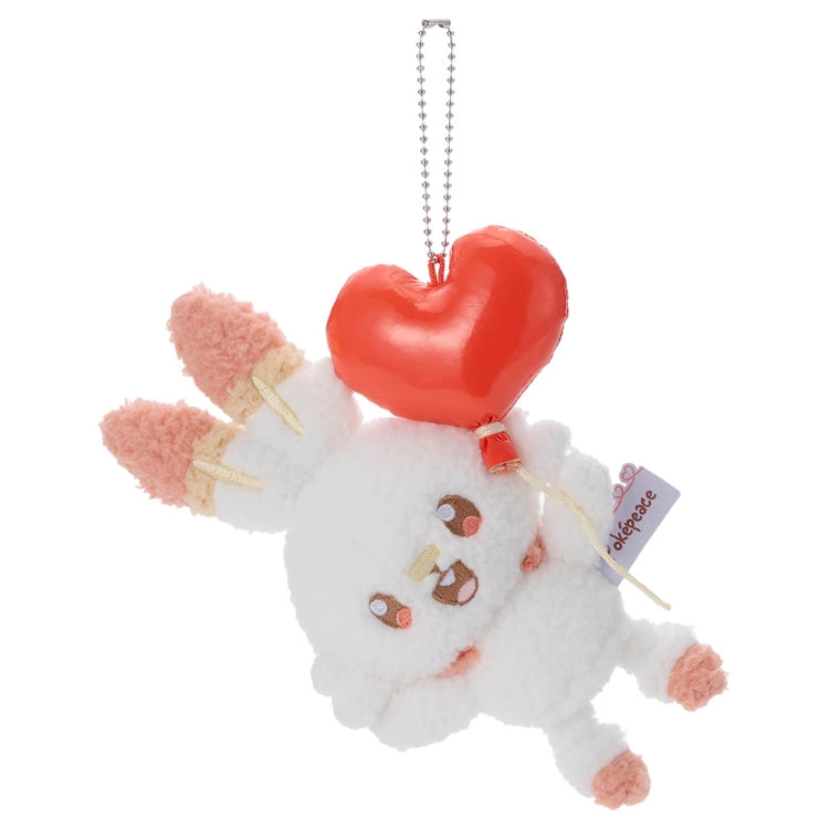 Pokemon Scorbunny (Mellow Heart) Pokepeace Takara Tomy Plush Mascot