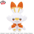 Pokemon Scorbunny Warm & Soothing Mecha Mofugutto Banpresto Plush
