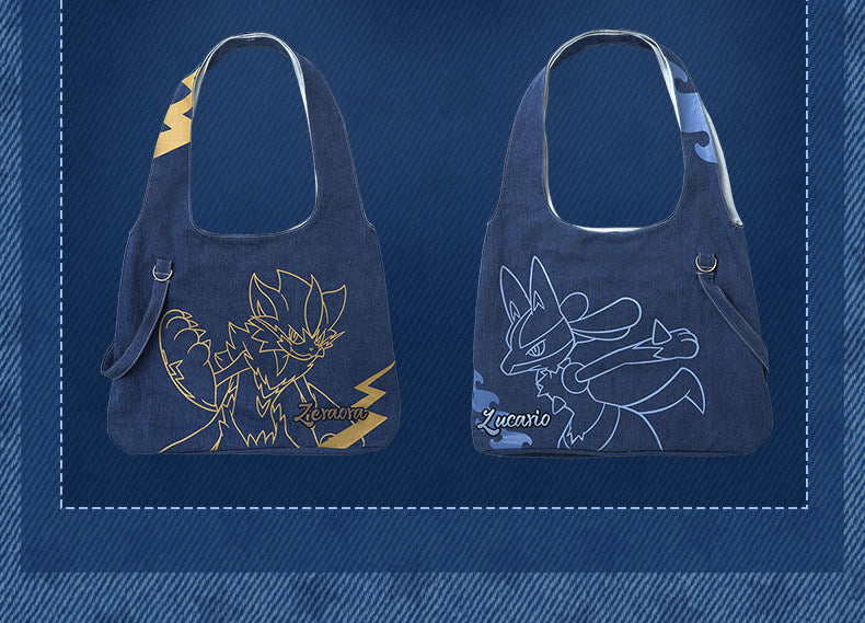 Pokemon China Shinx Indigo Prologue Reversible Shoulder Bag