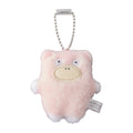 Slowpoke Fluffy Palm Keychain