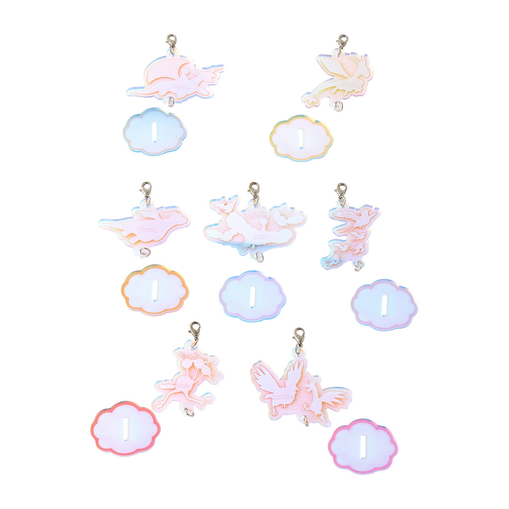 Pokemon Soaring Dreams Connecting Swing Acrylic Charms