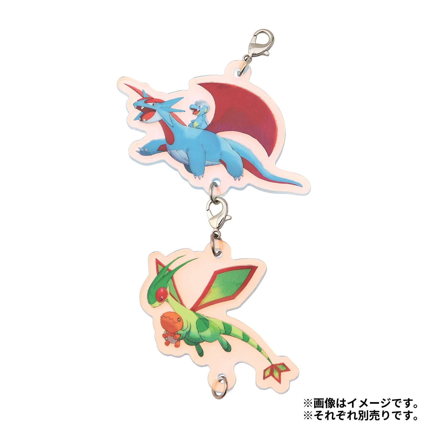 Pokemon Soaring Dreams Connecting Swing Acrylic Charms