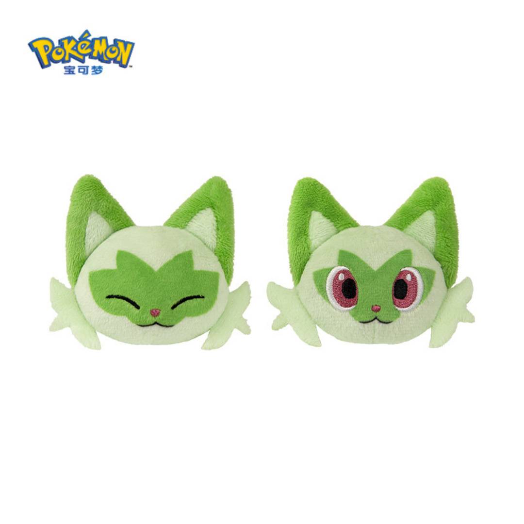 Sprigatito New Leaf Meow Plush Hair Clip Set