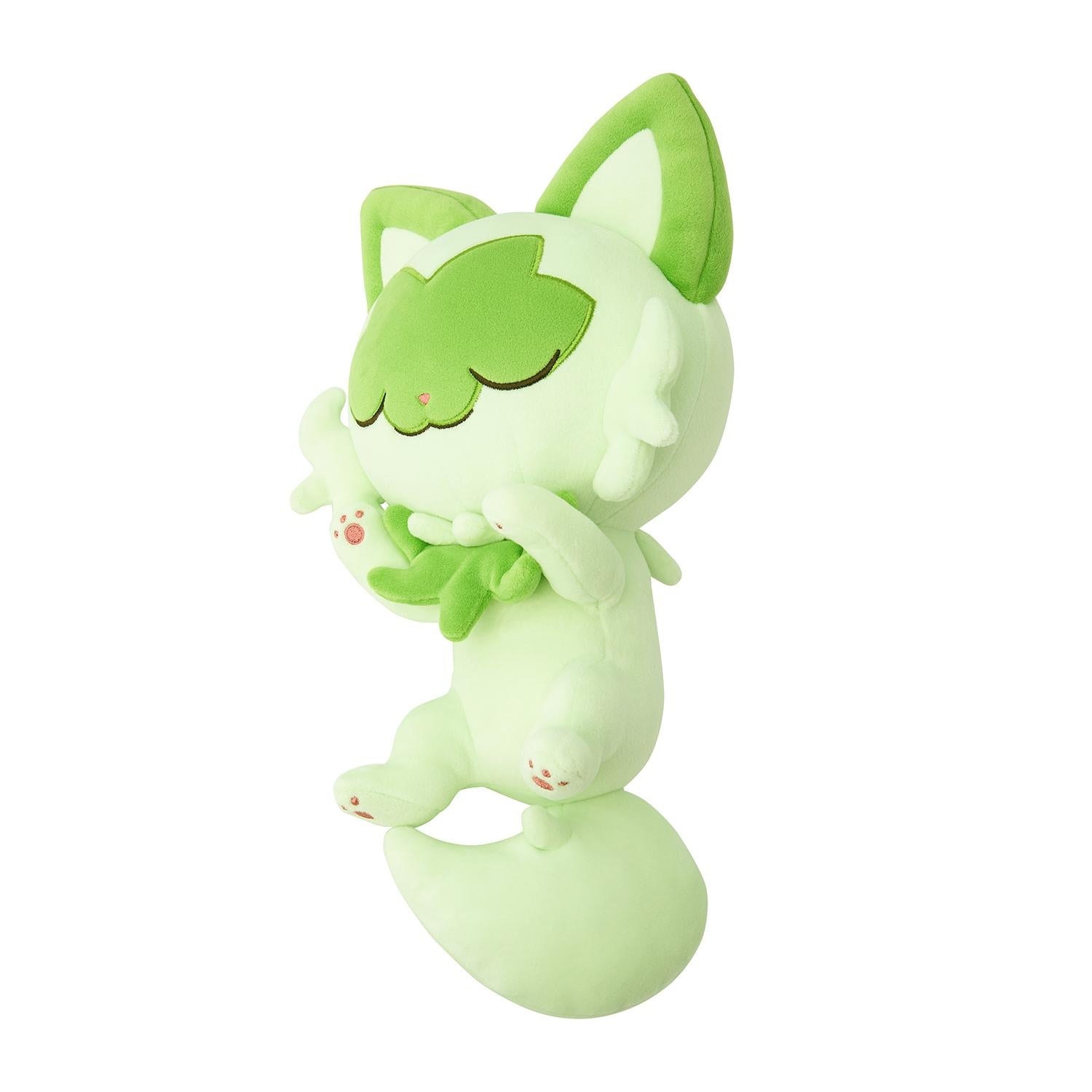 Pokemon Sleep Goodnight Sprigatito Mochi Plush