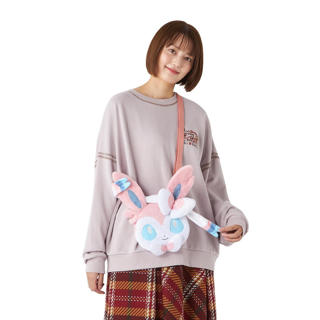 Eevee Collection Sylveon Plush Face Pouch