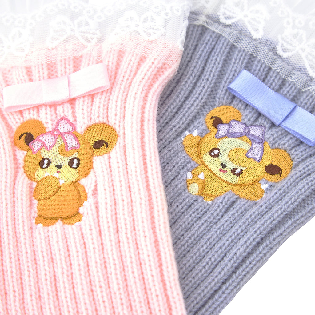Pokemon Teddiursa "Don't Attack Me" Arm Warmers