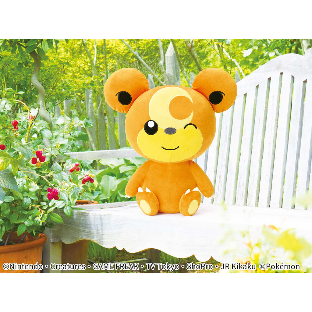 Pokemon Teddiursa Mecha Deka Banpresto Plush
