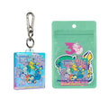 Pokemon Timeless Adventure 30th Anniversary Sticker Keychain Set