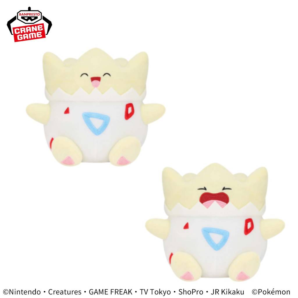 Pokemon Togepi Various Faces Banpresto Plush