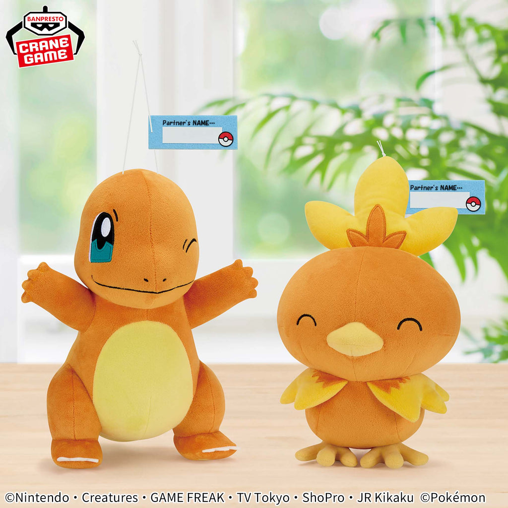 Pokemon Torchic "Hello Partner" Mofugutto Banpresto Plush