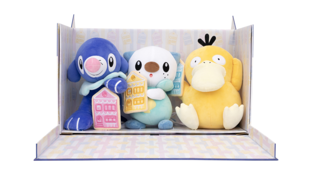 Pokemon Worlds 2026 Jazwares Plush Cookie Trio