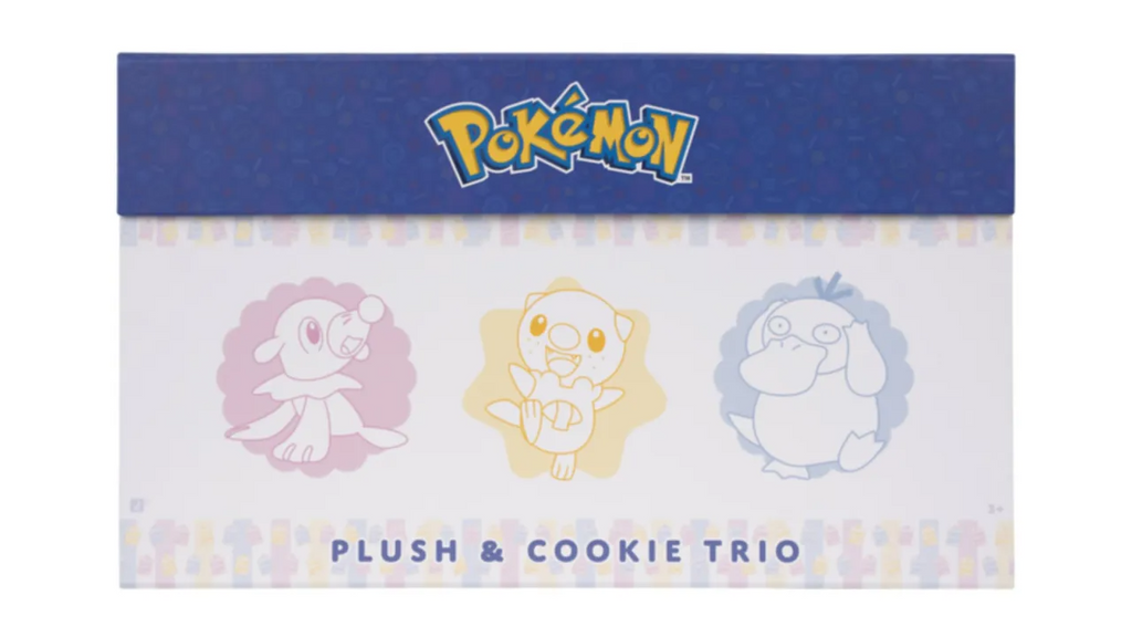 Pokemon Worlds 2026 Jazwares Plush Cookie Trio