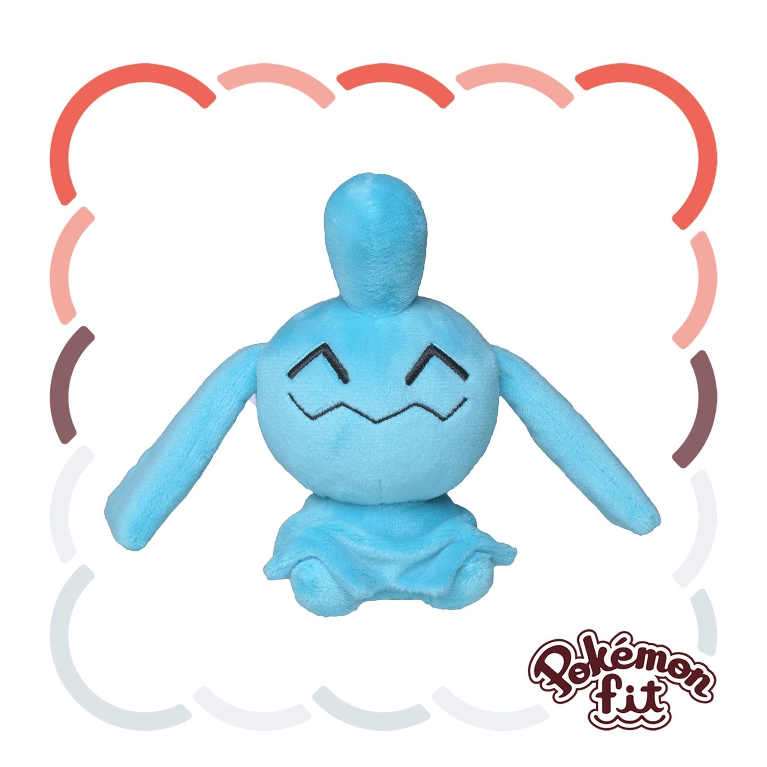 Pokemon Wynaut Sitting Cuties Plush