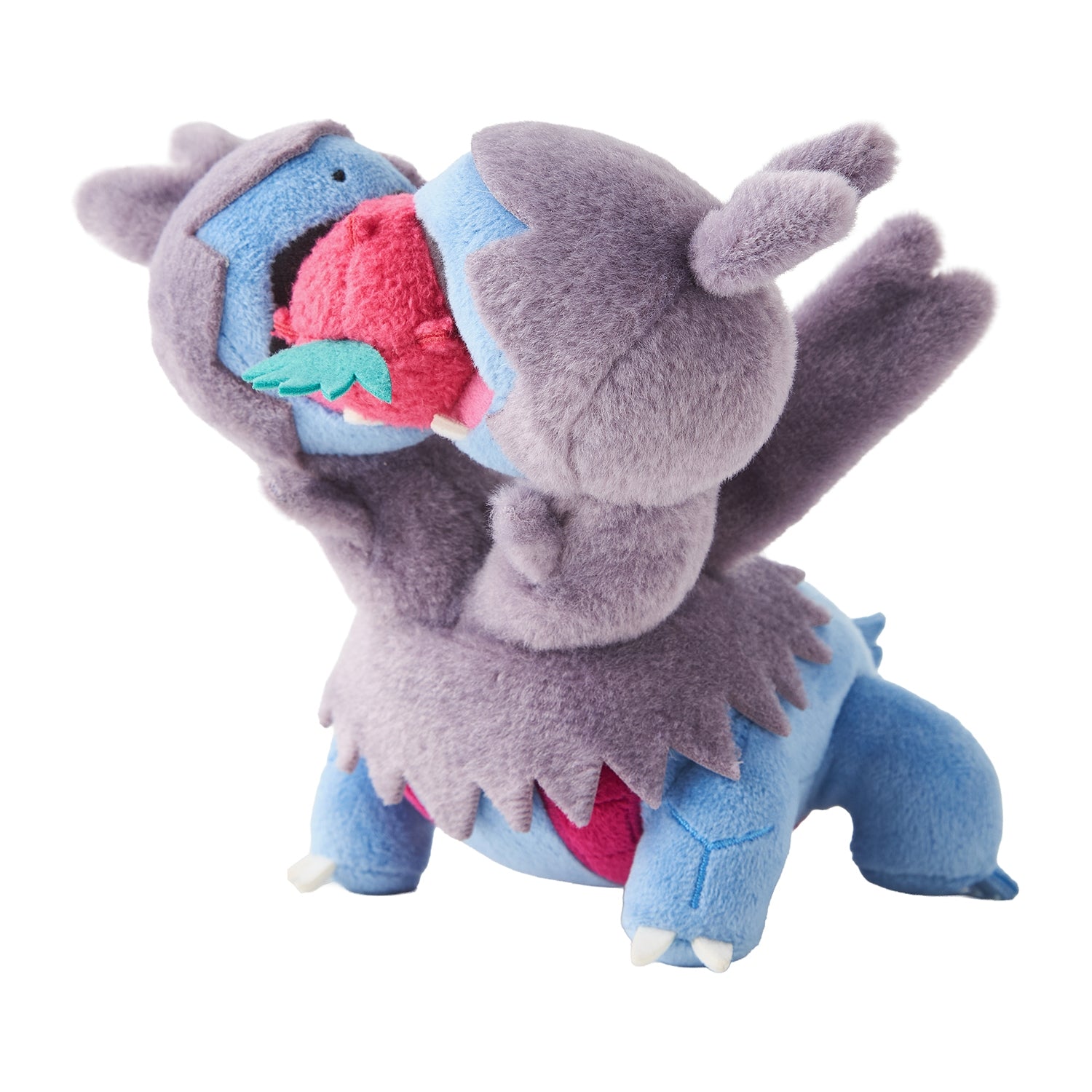 Pokemon Zweilous Mogu Mogu Watching Posable Plush